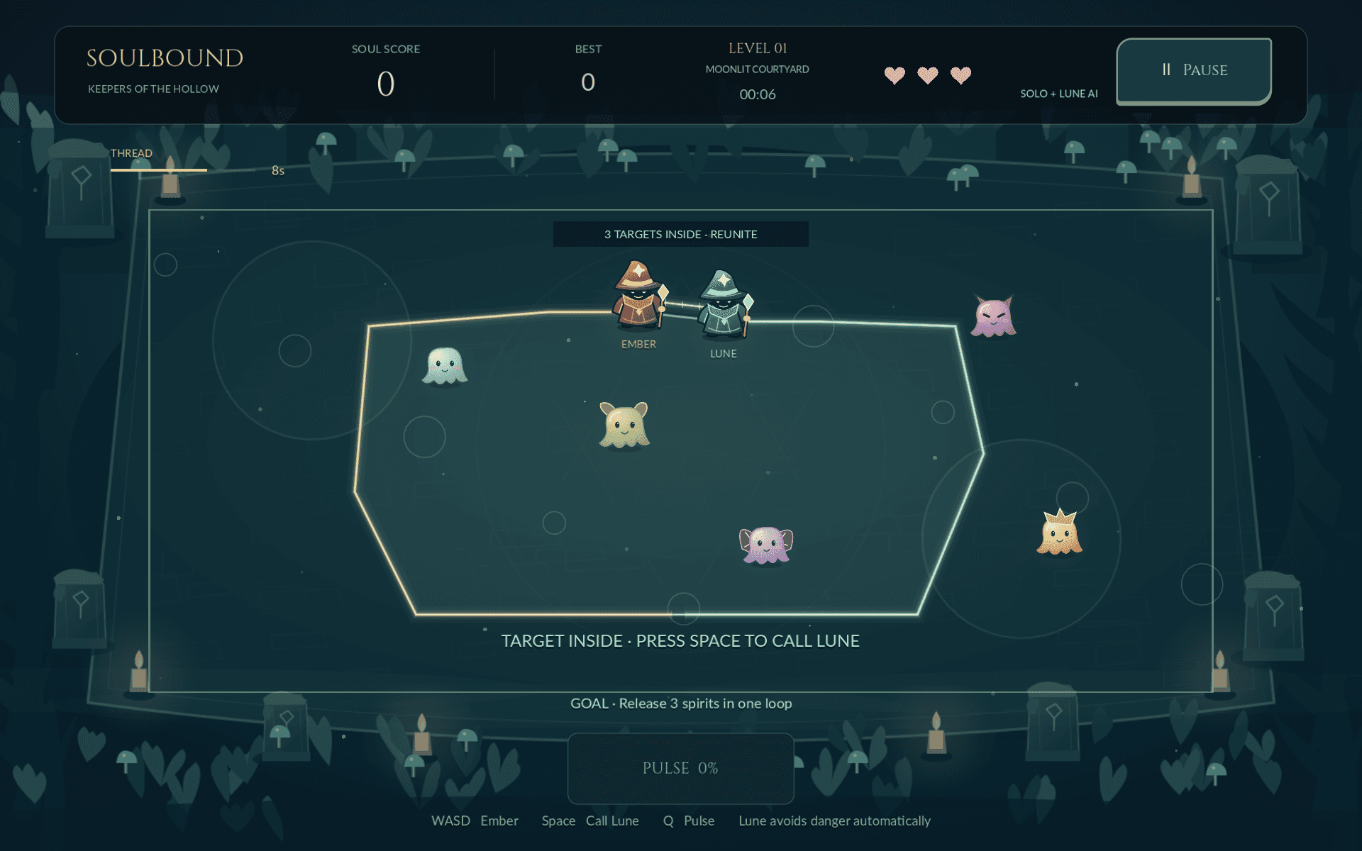 SOULBOUND — Website preview